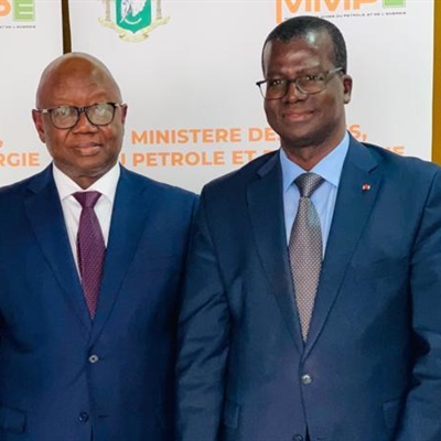 Cote d’Ivoire’s Energy Minister Holds Fruitful Discussions with Sierra Leonean Counterpart